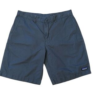 Patagonia Gray Flat Front Organic Cotton Shorts Size 34